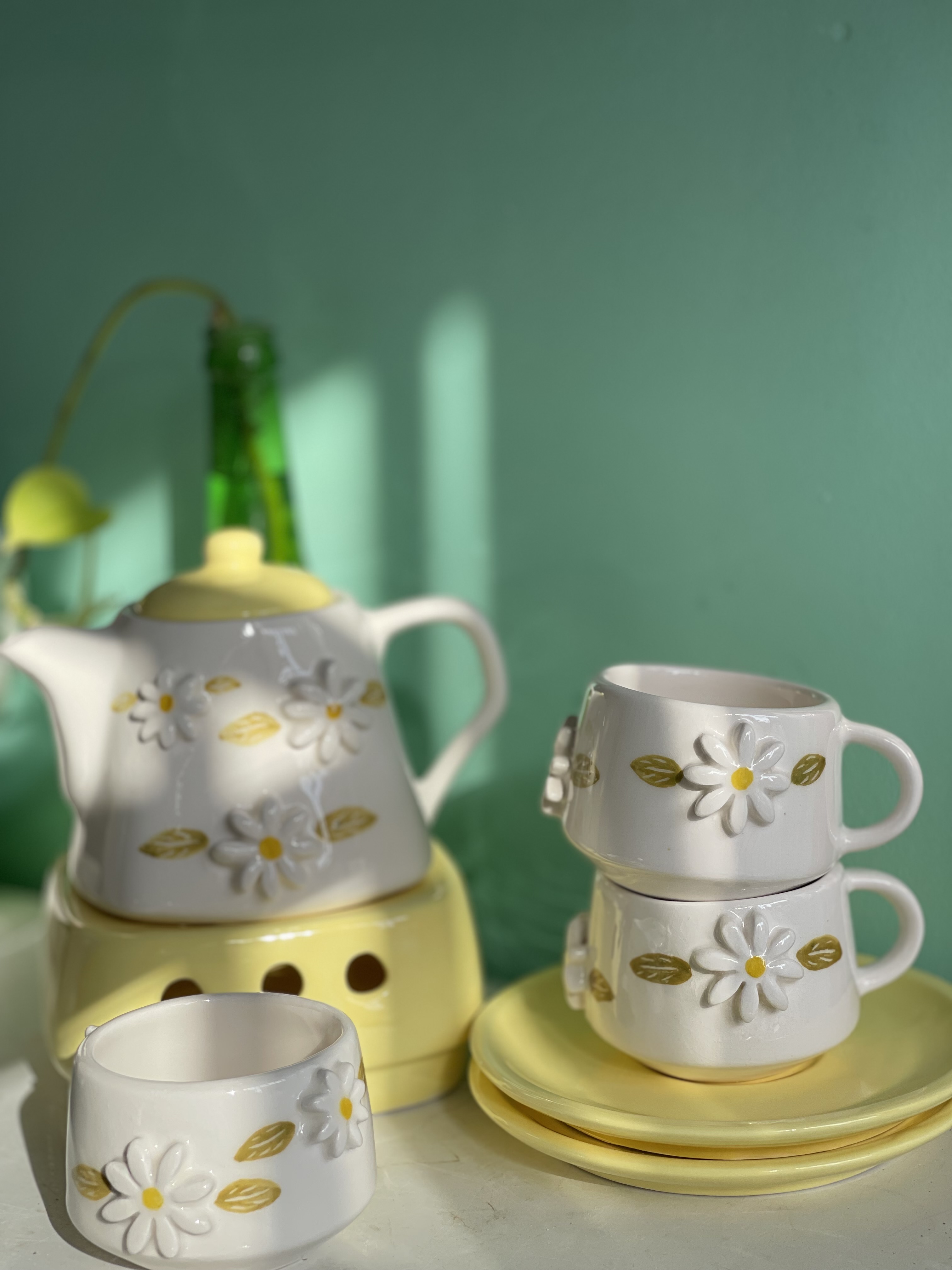 سرویس چایخوری دونفره بابونه