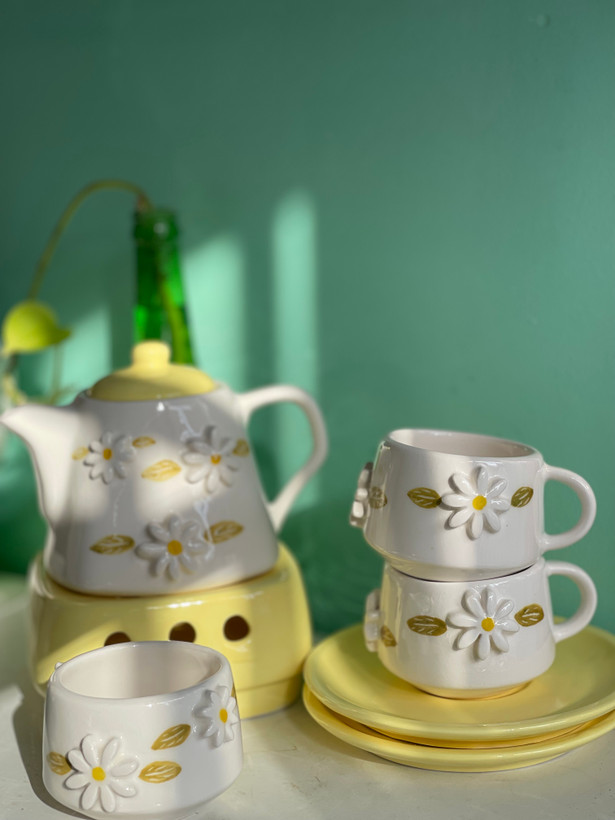 سرویس چایخوری دونفره بابونه