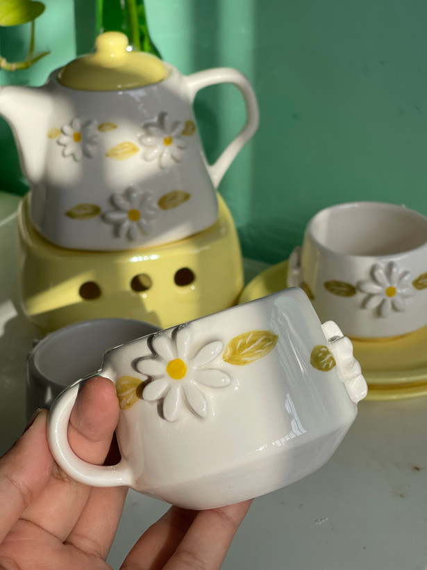 سرویس چایخوری دونفره بابونه